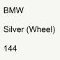 Preview: BMW, Silver (Wheel), 144.